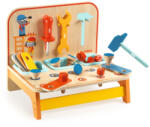 DJECO - Fa barkácsasztal szerszámokkal - Szerepjáték (DJ05530)