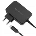 Qoltec 120W Turbo PD | 5-28V | 3-4.5A | USB-C | Laptop | Okostelefon | Fekete (52389)