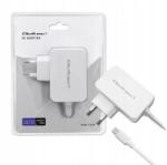 Qoltec 65W | 5-20.3V | 2-3.25A | USB typ C | PD | Laptop | Okostelefon | Fehér (51039)