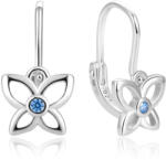 Beneto Bájos lány fülbevaló ezüst pillangó AGUC2582DL