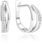 Beneto Eredeti ezüst fülbevaló cirkónium kövekkel díszítve AGUC1990