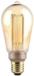 V-TAC Bec LED ST64 E27 4W cu FILAMENT1800K model edison V-TAC SKU-217474 (SKU-217474)