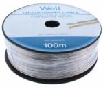 Well Cablu difuzor transparent 2X1mmp (LSP-CCA1.00TT-100-WL)