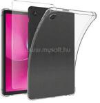 Gigapack T Tablet 2 5G GIGAPACK Szilikon telefonvédő ütésállóság, légpárnás sarok + képernyővédő üveg, ÁTLÁTSZÓ (GP-176285) (GP-176285)
