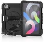 Gigapack IPAD Air 2022 / Air 2020 / Pro 11 (2018) GIGAPACK Defender műanyag telefonvédő ütésállóság, 360° + kézpánt, FEKETE (GP-102157) (GP-102157)