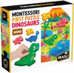 Headu Образователен пъзел Headu Montessori - First Puzzle, динозаври, 11 части (HMU59025) - ozone