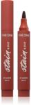 Oriflame The One Stain & Stay hosszan tartó rúzs filctoll forma árnyalat Brick 2.5 g