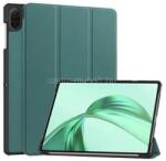 Gigapack Tok álló, bőr hatású (aktív FLIP, oldalra nyíló, TRIFOLD, asztali tartó) SÖTÉTZÖLD (GP-163644) (GP-163644)