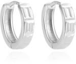 Beneto Időtlen ezüst karika fülbevaló AGUC1413