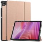 Gigapack Lenovo Tab 10.1 GIGAPACK Tok álló, bőr hatású aktív FLIP, asztali tartó, ROZÉARANY (GP-177301) (GP-177301)