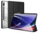 Dux Ducis TOBY tok álló, bőr hatású (aktív FLIP, oldalra nyíló, TRIFOLD, asztali tartó, ceruza tartó) FEKETE (GP-162922) (GP-162922)