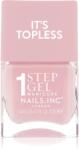 Nails Inc. Nails Inc. It’s Topless géles körömlakk a hosszan tartó hatásért árnyalat Florence 14 ml