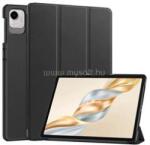 Gigapack Tok álló, bőr hatású (aktív FLIP, oldalra nyíló, TRIFOLD, asztali tartó) FEKETE (GP-170255) (GP-170255)