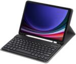 Gigapack samsung tab s9 fe lte tok álló bőr hatású flip ceruza tartó fekete (GP-147090)