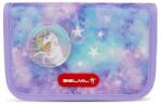Belmil Tolltartó, klapnis, cipzáras, BELMIL "Diamond Unicorn", lila, unikornis (corBL3358818L)