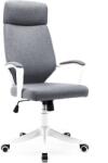 Kring Method Fit Irodai szék, Magas háttámla, Fejtámla, Szövet, Szürke