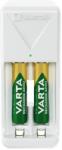 VARTA Mini töltő + 2 db AAA 800 mAh akkumulátor (57656201421) - emag
