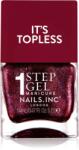 Nails Inc. Nails Inc. It’s Topless géles körömlakk a hosszan tartó hatásért árnyalat Scarlett 14 ml