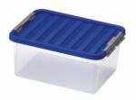 Heidrun Clipbox átlátszó tárolódoboz 14L clippes (401604)
