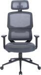 Kring Tomy ergonomikus irodai szék, állítható magasság, hálós, Fekete