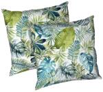 Alcam Jungle Párna szett, 2 db, steppelt, mikroszálas, 70x70 cm, többszínű