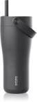 EQUA Carry Cup cană din oțel inoxidabil termo Black 600 ml