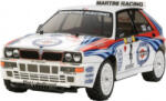 TAMIYA 1: 10 RC modellautó Elektro Közúti modell Lancia Delta HF Integrale Brushed 4WD építőkészlet XV-01 (58569) (58569)