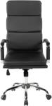 Kring Peterhof irodai szék, állítható magasságú, PU, Fekete