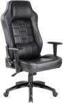 Kring Doom irodai szék, állítható magasságú, billenő mechanizmussal, PU, Fekete