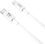 XO USB-C - Lightning kábel XO NB-Q189A fehér 1, 0m 20W