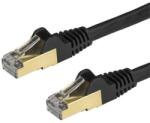 StarTech 6ASPAT150CMBK hálózati kábel Fekete 1, 5 M Cat6a U/FTP (STP) (6ASPAT150CMBK) - easy-shop