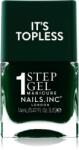 Nails Inc. Nails Inc. It’s Topless géles körömlakk a hosszan tartó hatásért árnyalat Jasmine 14 ml