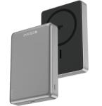 DVICED Vezeték nélküli Ultravékony MagSafe Powerbank Qi2 10000mAh 15W fekete-szürke (DV400009)