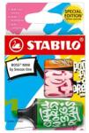 STABILO Szövegkiemelő Stabilo Boss by Snooze One 3 db-os klt. (zöld, pink, narancs) (PAP3023-0345)