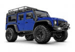 Traxxas TRX-4m LR Defender 4x4 1: 18 Brushed RC modellautó Elektro Crawler 4WD RtR 2, 4 GHz (TRX-97054-1BLUE) (TRX-97054-1BLUE)