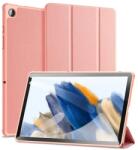 Dux Ducis Samsung Tab A9 Plus 5G DUX DUCIS DOMO tok álló, bőr hatású aktív FLIP, textil minta, RÓZSASZÍN (GP-150492)