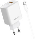 Beline 45W fali töltő + USB-C kábel BLN2CW45C fehér