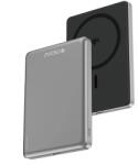 DVICED Vezeték nélküli Ultravékony MagSafe Powerbank Qi2 5000mAh 15W fekete-szürke (DV400007)