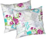 Alcam 2 db Rózsa párna készlet, Alcam steppelt mikroszálas, 70x70 cm, tarka