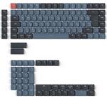 Keychron Low Profile ABS magyar billentyűsapka készlet fekete-szürke Version B JM-244 (JM-244)