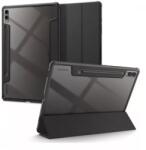 Spigen Samsung Tab S11 5G SPIGEN ULTRA HYBRID PRO tok álló, bőr hatású FLIP, ceruza tartó, FEKETE (ACS10212)