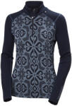 Helly Hansen W Lifa Merino Midw Gra 1/2 Zip női funkcionális felső M / fekete/szürke