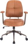 Kring Delhi irodai szék, ökológiai bőr, barna