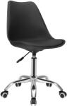 Kring Siena Irodai szék, Állítható magasság, PP/PU, Fekete