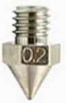 RAISE3D Emelje fel a 3D V3H fúvókát 0, 2 mm V3 Hardened Nozzle Pro2 Series (5.02. 06006A01) (5.02.06006A01) - aqua