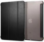 Spigen IPAD Air 11 (2025) SPIGEN SMART FOLD tok álló, bőr hatású aktív FLIP, asztali tartó, FEKETE (ACS02050)