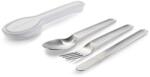 black+blum 3 db-os evőeszközkészlet, Fekete + Blum, Rozsdamentes acél, Ezüst/Fehér