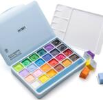 HIMI Jelly Cup Gouache készlet 24 szín, Ice Blue (HI2453628)