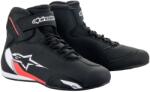 Alpinestars SEKTOR Cipő, fekete/ fehér/ fluo piros, 2025, mérete 47 (M130-571-47)