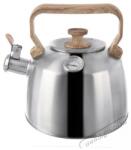  ORION sípoló teáskanna hőmérővel, 3, 2 l, rozsdamentes acél